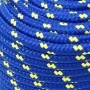 Blaues Polypropylen-Bootsseil 12 mm 100 m von vidaXL, Seile und Metallschnüre - Ref: Foro24-152460, Preis: 54,86 €, Rabatt: %