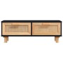 Plywood and black pine coffee table 80x40x30 cm by vidaXL, Coffee table - Ref: Foro24-345622, Price: 90,39 €, Discount: %