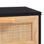 Plywood and black pine coffee table 80x40x30 cm by vidaXL, Coffee table - Ref: Foro24-345622, Price: 89,07 €, Discount: %