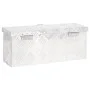 Silberne Aufbewahrungsbox aus Aluminium 50x15x20,5 cm von vidaXL, Werkzeugkästen - Ref: Foro24-152246, Preis: 65,70 €, Rabatt: %