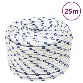 Cuerda de barco polipropileno blanco 14 mm 25 m de vidaXL, Sogas y cuerdas metálicas - Ref: Foro24-152303, Precio: 22,83 €, D...
