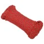Red polypropylene boat rope 5 mm 25 m by vidaXL, Ropes and metal cords - Ref: Foro24-152385, Price: 9,16 €, Discount: %