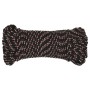 Cuerda de barco polipropileno negra 3 mm 50 m de vidaXL, Sogas y cuerdas metálicas - Ref: Foro24-152323, Precio: 9,86 €, Desc...