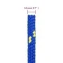 Cuerda de barco polipropileno azul 18 mm 25 m de vidaXL, Sogas y cuerdas metálicas - Ref: Foro24-152470, Precio: 34,11 €, Des...