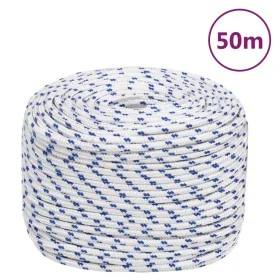 Polypropylen-Bootsleine weiß 6 mm 50 m von vidaXL, Seile und Metallschnüre - Ref: Foro24-152285, Preis: 13,71 €, Rabatt: %