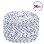 Polypropylen-Bootsleine weiß 6 mm 50 m von vidaXL, Seile und Metallschnüre - Ref: Foro24-152285, Preis: 12,73 €, Rabatt: %