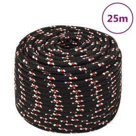 Polypropylen-Bootsleine schwarz 14 mm 25 m von vidaXL, Seile und Metallschnüre - Ref: Foro24-152356, Preis: 25,45 €, Rabatt: %
