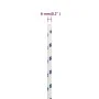 White 6 mm 50 m polypropylene boat rope by vidaXL, Ropes and metal cords - Ref: Foro24-152285, Price: 13,21 €, Discount: %