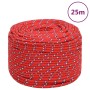Cuerda de barco polipropileno rojo 6 mm 25 m de vidaXL, Sogas y cuerdas metálicas - Ref: Foro24-152390, Precio: 9,58 €, Descu...