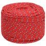 Cuerda de barco polipropileno rojo 6 mm 25 m de vidaXL, Sogas y cuerdas metálicas - Ref: Foro24-152390, Precio: 9,58 €, Descu...
