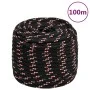 Cuerda de barco polipropileno negra 18 mm 100 m de vidaXL, Sogas y cuerdas metálicas - Ref: Foro24-152366, Precio: 99,67 €, D...