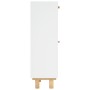 White plywood shoe rack natural rattan 52x25x80 cm by vidaXL, Shoe racks and shoe organizers - Ref: Foro24-345645, Price: 106...