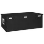 Schwarze Aufbewahrungsbox aus Aluminium, 90 x 47 x 33,5 cm von vidaXL, Werkzeugkästen - Ref: Foro24-152255, Preis: 193,64 €, ...
