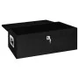 Schwarze Aufbewahrungsbox aus Aluminium, 90 x 47 x 33,5 cm von vidaXL, Werkzeugkästen - Ref: Foro24-152255, Preis: 193,64 €, ...