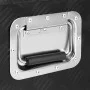 Schwarze Aufbewahrungsbox aus Aluminium, 90 x 47 x 33,5 cm von vidaXL, Werkzeugkästen - Ref: Foro24-152255, Preis: 193,64 €, ...