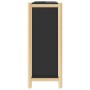 Mueble zapatero madera contrachapada negro 57,5x33x80 cm de vidaXL, Zapateros y organizadores de calzado - Ref: Foro24-345685...