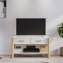 Weißer TV-Schrank aus Sperrholz, 82 x 38 x 45 cm von vidaXL, TV-Möbel - Ref: Foro24-345660, Preis: 67,64 €, Rabatt: %