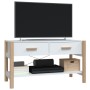Weißer TV-Schrank aus Sperrholz, 82 x 38 x 45 cm von vidaXL, TV-Möbel - Ref: Foro24-345660, Preis: 67,64 €, Rabatt: %