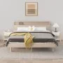 Mesitas de noche 2 uds madera contrachapada blanco 42x38x45 cm de vidaXL, Mesitas de noche - Ref: Foro24-345655, Precio: 101,...