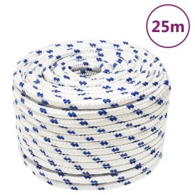 Cuerda de barco polipropileno blanco 12 mm 25 m de vidaXL, Sogas y cuerdas metálicas - Ref: Foro24-152299, Precio: 19,74 €, D...