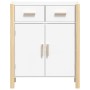 Weißes Sperrholz-Sideboard 62x38x75 cm von vidaXL, Sideboards - Ref: Foro24-345675, Preis: 94,97 €, Rabatt: %