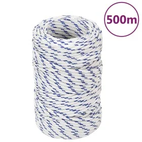 White polypropylene boat rope 2 mm 500 m by vidaXL, Ropes and metal cords - Ref: Foro24-152268, Price: 21,84 €, Discount: %