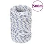 Cuerda de barco polipropileno blanco 2 mm 500 m de vidaXL, Sogas y cuerdas metálicas - Ref: Foro24-152268, Precio: 21,84 €, D...