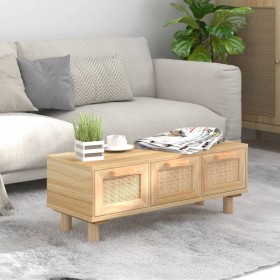 Couchtisch aus braunem Sperrholz und Kiefernholz, 80 x 40 x 30 cm von vidaXL, Couchtisch - Ref: Foro24-345620, Preis: 109,71 ...