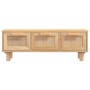 Mesa de centro madera contrachapada y pino marrón 80x40x30 cm de vidaXL, Mesas de centro - Ref: Foro24-345620, Precio: 103,84...
