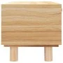 Couchtisch aus braunem Sperrholz und Kiefernholz, 80 x 40 x 30 cm von vidaXL, Couchtisch - Ref: Foro24-345620, Preis: 121,05 ...