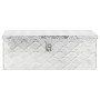 Aufbewahrungsbox aus silbernem Aluminium, 70 x 31 x 27 cm von vidaXL, Werkzeugkästen - Ref: Foro24-152250, Preis: 117,71 €, R...
