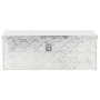 Aufbewahrungsbox aus silbernem Aluminium, 70 x 31 x 27 cm von vidaXL, Werkzeugkästen - Ref: Foro24-152250, Preis: 115,69 €, R...