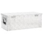 Aufbewahrungsbox aus silbernem Aluminium, 70 x 31 x 27 cm von vidaXL, Werkzeugkästen - Ref: Foro24-152250, Preis: 117,71 €, R...