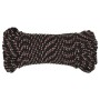 Schwarzes Polypropylen-Bootsseil 4 mm 500 m von vidaXL, Seile und Metallschnüre - Ref: Foro24-152331, Preis: 41,30 €, Rabatt: %