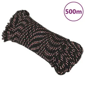 Black polypropylene work rope 3 mm 500 m by vidaXL, Ropes and metal cords - Ref: Foro24-152326, Price: 32,11 €, Discount: %
