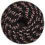Schwarzes Polypropylen-Bootsseil 16 mm 100 m von vidaXL, Seile und Metallschnüre - Ref: Foro24-152362, Preis: 77,61 €, Rabatt: %