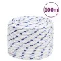 Cuerda de barco polipropileno blanco 16 mm 100 m de vidaXL, Sogas y cuerdas metálicas - Ref: Foro24-152309, Precio: 83,68 €, ...