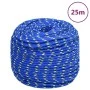 Blue polypropylene boat rope 8 mm 25 m by vidaXL, Ropes and metal cords - Ref: Foro24-152448, Price: 13,02 €, Discount: %