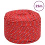 Red polypropylene boat rope 8 mm 25 m by vidaXL, Ropes and metal cords - Ref: Foro24-152395, Price: 11,86 €, Discount: %