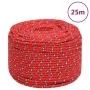 Rotes Polypropylen-Bootsseil 8 mm 25 m von vidaXL, Seile und Metallschnüre - Ref: Foro24-152395, Preis: 12,77 €, Rabatt: %