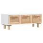 Couchtisch aus Sperrholz und Weißkiefer, 80 x 40 x 30 cm von vidaXL, Couchtisch - Ref: Foro24-345618, Preis: 110,92 €, Rabatt: %