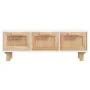 Couchtisch aus Sperrholz und Weißkiefer, 80 x 40 x 30 cm von vidaXL, Couchtisch - Ref: Foro24-345618, Preis: 110,92 €, Rabatt: %