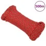 Red polypropylene boat rope 4 mm 500 m by vidaXL, Ropes and metal cords - Ref: Foro24-152384, Price: 41,15 €, Discount: %