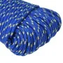 Blue polypropylene boat rope 4 mm 250 m by vidaXL, Ropes and metal cords - Ref: Foro24-152436, Price: 24,44 €, Discount: %