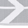Alfombra de exterior ARAKIL gris 160x230 cm PP