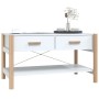 Couchtisch aus weißem Sperrholz, 82 x 48 x 45 cm von vidaXL, Couchtisch - Ref: Foro24-345663, Preis: 54,68 €, Rabatt: %