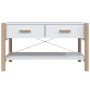 Couchtisch aus weißem Sperrholz, 82 x 48 x 45 cm von vidaXL, Couchtisch - Ref: Foro24-345663, Preis: 54,68 €, Rabatt: %
