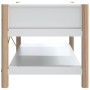 Couchtisch aus weißem Sperrholz, 82 x 48 x 45 cm von vidaXL, Couchtisch - Ref: Foro24-345663, Preis: 54,68 €, Rabatt: %