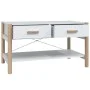 Couchtisch aus weißem Sperrholz, 82 x 48 x 45 cm von vidaXL, Couchtisch - Ref: Foro24-345663, Preis: 54,68 €, Rabatt: %