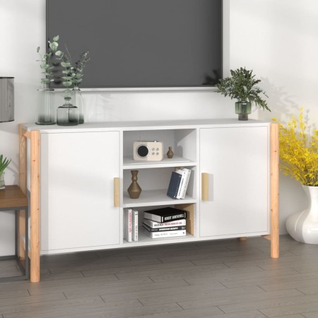 Anrichte aus Sperrholz weiß 107x38x60 cm von vidaXL, Sideboards - Ref: Foro24-345678, Preis: 91,32 €, Rabatt: %